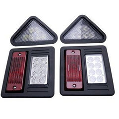 LED Exterior Head Tail Light Kit 6718043 6718042 6670284 for Bobcat 751 753 763 773 863 864 873 963 S100 S130 S150 S160 S175 S185 S205 S220 S250 S300 S330 T110 T140 T180 T190 T200 T250 T300 T320