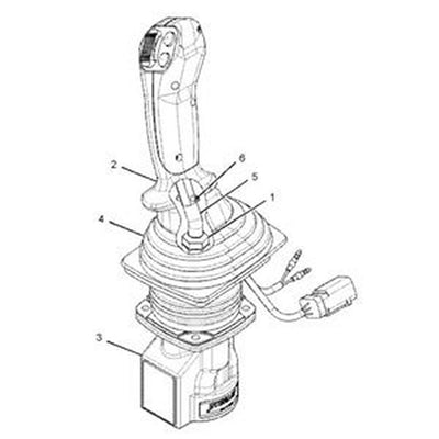 RH Control Handle 506-5273 for Caterpillar CAT 312F 312E 320E 324E 329E 336F 340F 349F 374F 390F