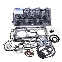 D1105 D1105-E4B Complete Cylinder Head with Full Gasket Kit 4306370 for Kubota Engine Jacobsen Fairway Mower SLF1880 LF510 Cushman Truckster Haulster Sprayte