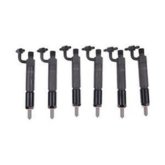 6PCS Fuel Injectors 6206-11-3100 9430610068 for Komatsu Engine 4D95 6D95