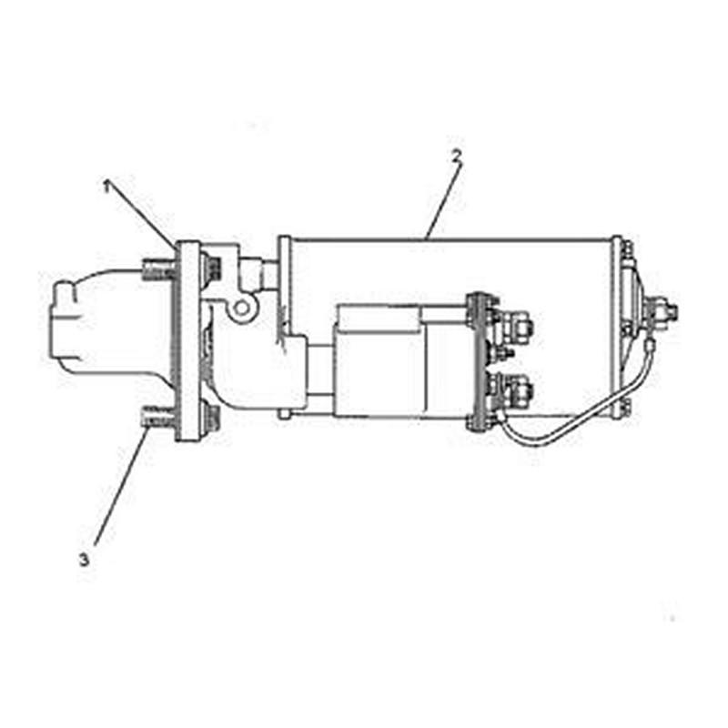 Starter Motor 10R-9056 3T-2874 for Caterpillar CAT Engine 3304 3306