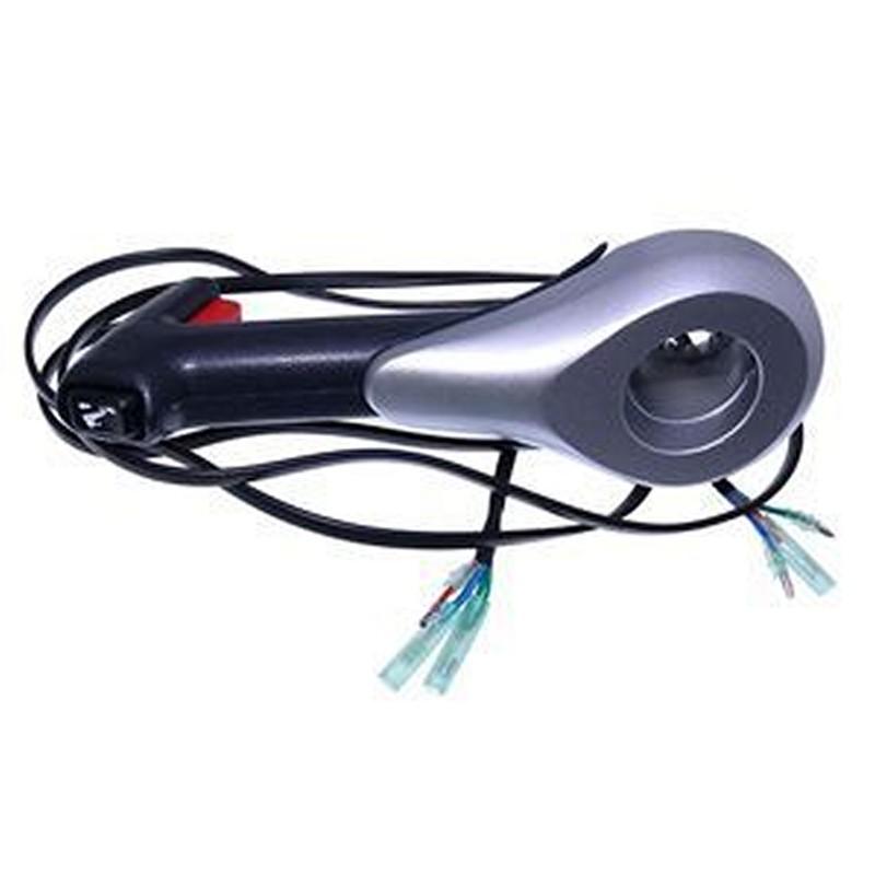 Outboard Remote Control Side Flush Mount 6X3-48206-02-00 for Yamaha 6X3 Flush Mount Concealed Outboard