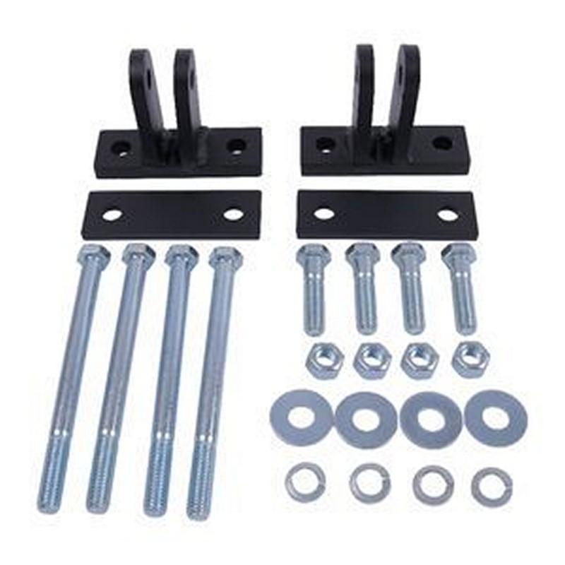 Universal Bolt-On Tow Bar Purpose Adapter Bracket Mount Kit for Blue Ox BX88230 Jeep Wrangler TJ YJ XJ JK JL Volvo Toyota Honda