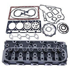 V1505 V1505-E3B-TXRN-1 V1505-T-E3B-TXRN-1 Complete Cylinder Head with Valves for Kubota Engine Jacobsen Lightweight Fairway Mower LF3400 LF3800 LF550 LF570