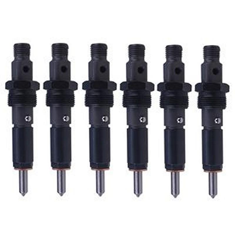 6 PCS Fuel Injector 3897596 3967597 0432131753 for Cummins Engine 6BTA 6B5.9 6BTA5.9 6BT ISB6.7 QSB3.9 QSB5.9