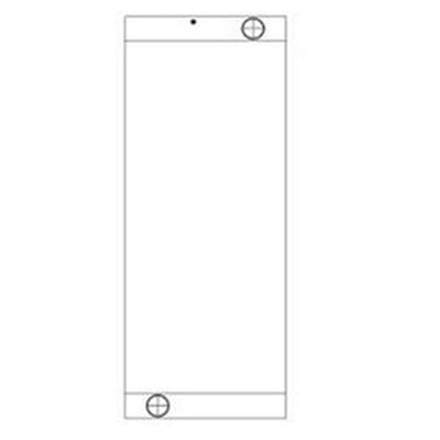 Water Radiator Core 30/926678 30/926396 for JCB 456E 456