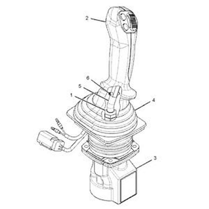 LH Control Handle 506-5274 for Caterpillar CAT 312E 312E 320E 324E 329E 336F 340F 349F 374F 390F