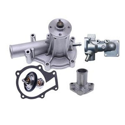 Water Pump with Thermostat Cover Kit 6680278 6653948 6732199 for Kubota Engine D1005 D1105 Bobcat B100 B200 B250 BL275 463 553 S100 S70