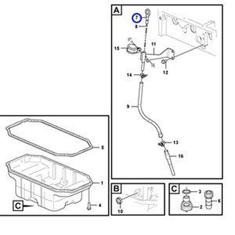 Dipstick VOE21899602 for Volvo Excavator EC220D EC220E EC235D ECR235D EW160D EW180D EW210D Compactor SD115