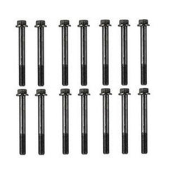 14 PCS Cylinder Head Bolt 15901-03450 for Kubota D850 Engine B1550D B1750E B20 B4200D KH-36 KH-41 KH-51 KH-61