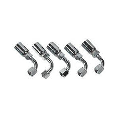 5 Pcs Hydraulic Hose Fitting With 3/8" JIC Female 90 Degree 06U-666 for Parker