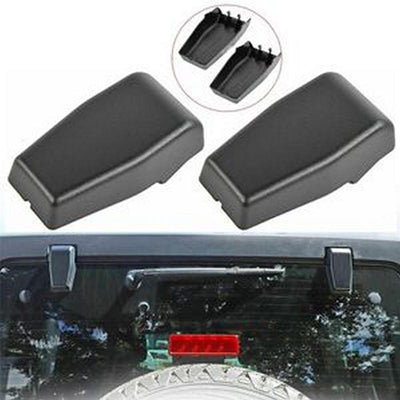 2 Pcs Rear Window Hinge Liftgate Glass Hinge Trim Cover 68140033AA for 2011-2018 Jeep Wrangler JK