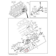 Fuel Temperature Sensor 8-98023581-0 for Isuzu 4HK1 6NK1 Engine Hitachi Excavator ZX200-3 ZX220W-3 ZX250L-3