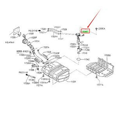 Fuel Tank Gauge Assembly 25060-37J00 for Nissan Patrol Y60 Safari WGY60