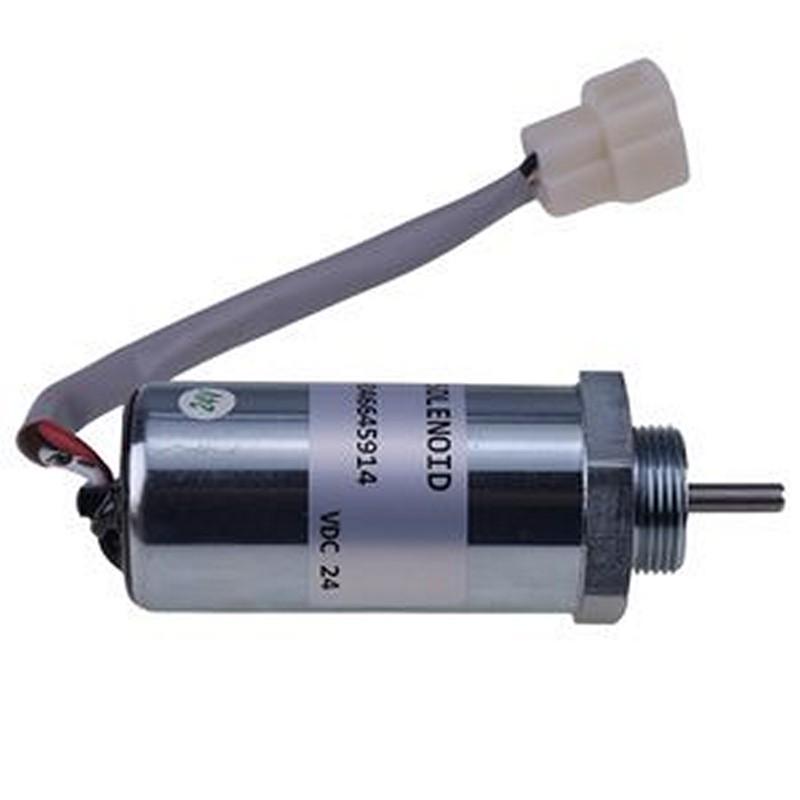 24V Stop Solenoid 8972091152 for Isuzu Engine 3LA1 3LB1 3LD1 3LD2 4LB1 4LC1 John Deere Excavator 75D 85D