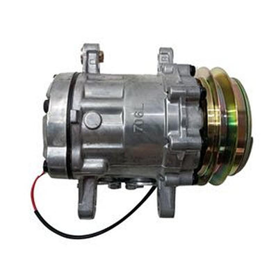 SD7B10 A/C Compressor KHR3536 for CASE Crawler Excavator CX75SR CX80