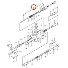 Main Pump Solenoid Valve 9745876 for Hitachi Excavator EX120-5 EX130H-5 EX200-5 EX210H-5 EX220-5 EX230K-5