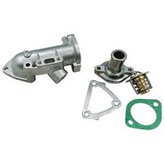 Thermostat 15531-73010 & Cover 15841-73260 & Complete Water Flange 16875-72704 With Gasket 15841-72923 for Kubota Engine Z482 D722