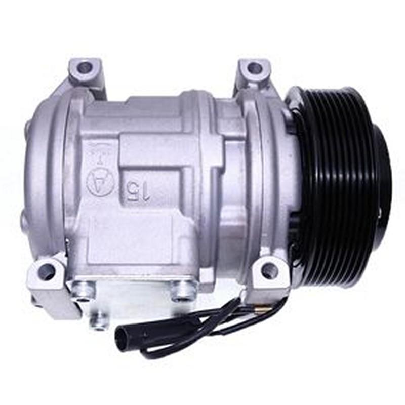 10PA15C A/C Compressor AL176858 for John Deere Loader 318D 319D 320D 323D 326D 328D 329D 332D 333D
