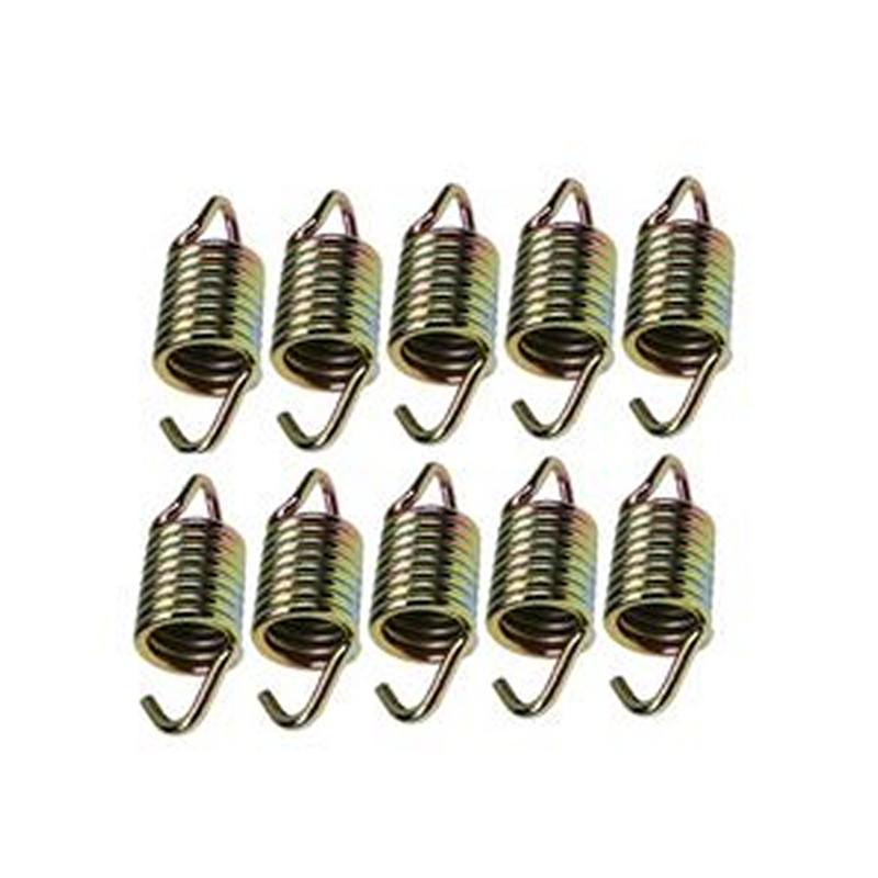 10 Pcs Exhaust Pipe Spring 7041687 7042031 3081078 for Polaris Ranger CREW XP 1000 400 500 570 800 General 1000