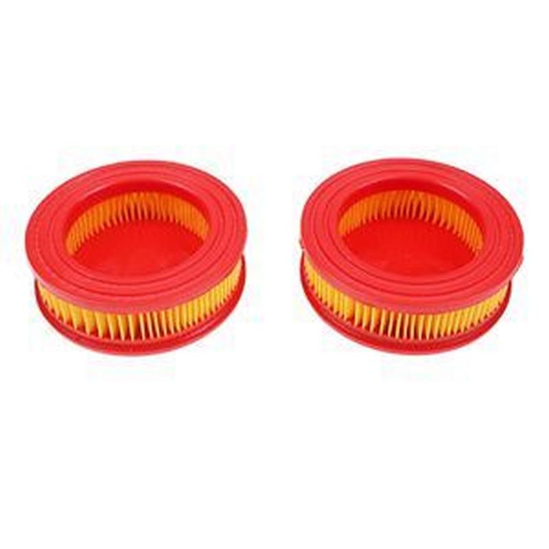 2Pcs Air Filter 490-200-M057 751-14628 951-14628 for Troy-Bilt Engine 1T65DT 5T65RU 1T65TU Mower 11A-B0SD766 11A-U2V2766 25A-55SD766