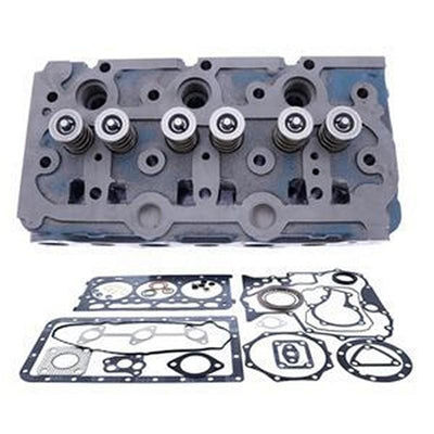 D650 D650-B D650-A Engine Complete Cylinder Head with Full Gasket Kit for Kubota Tractor B6001 B6100D B6100E B6100HST-D B6100HST-E B6100D-P B6100E-P