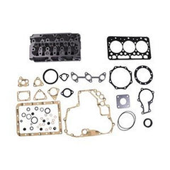 D722 D722-EB Cylinder Head Assembly With Full Gasket Kit for Kubota Engine Jacobsen Greens King IV Plus V and VI