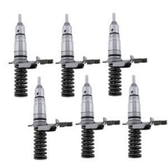 6 Pcs Fuel Injector 127-8207 for Caterpillar CAT Engine 3116 Paving Compactor CS-563 CP-563 CB-434