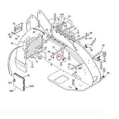 Gas Spring 4160182 for JLG Telescopic Boom Lift 400S 450A 460S 460SJ