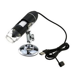 50X-1600X 8 LED USB Zoom Digital Microscope With Holder for Windows MAC PC