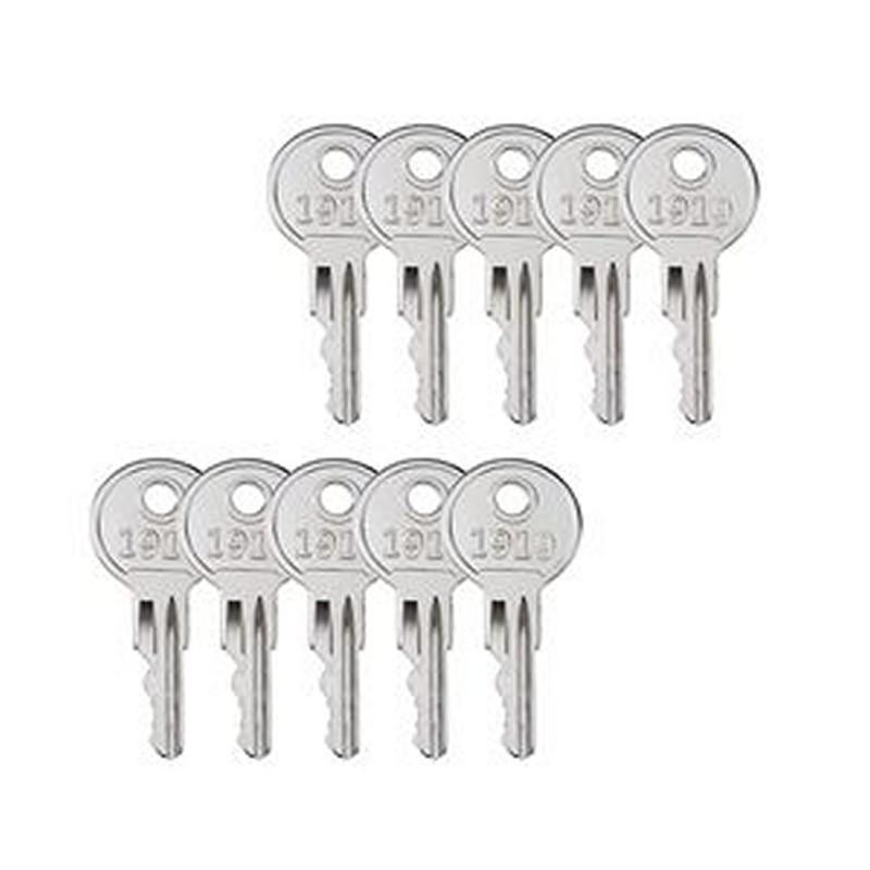 10 PCS Golf Cart Ignition Key 17063-G1 1919 for EZGO 1982-Up Gas and Electric