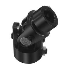 1" DD X 3/4-30 Spline Black Steering Universal Joint Single U Joint Shaft,Total Length: 83mm (3-1/4")