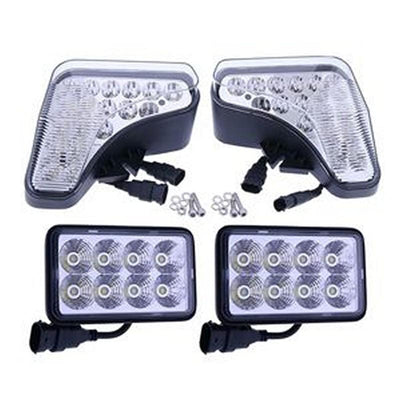 Full LED Light Kit 7251341 7251340 9829523 for Bobcat Loader A770 S450 S510 S530 S550 S570 S740 S750 T450 T550 T590 T630 T650 T770 T870