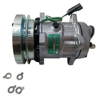 SD7H15 24V A/C Compressor 8T-8816 for Caterpillar CAT Excavator 325 375 350 E240 Tractor D4H D6H D7H 613C 621E 627E 631E 637E