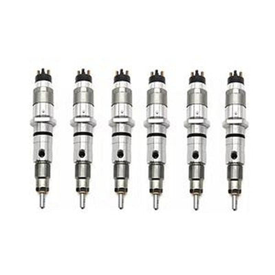 6 Pcs Fuel Injector 449-9600 for Caterpillar CAT Engine C7.1 Generator Set D175 D150 D125 D135 D200