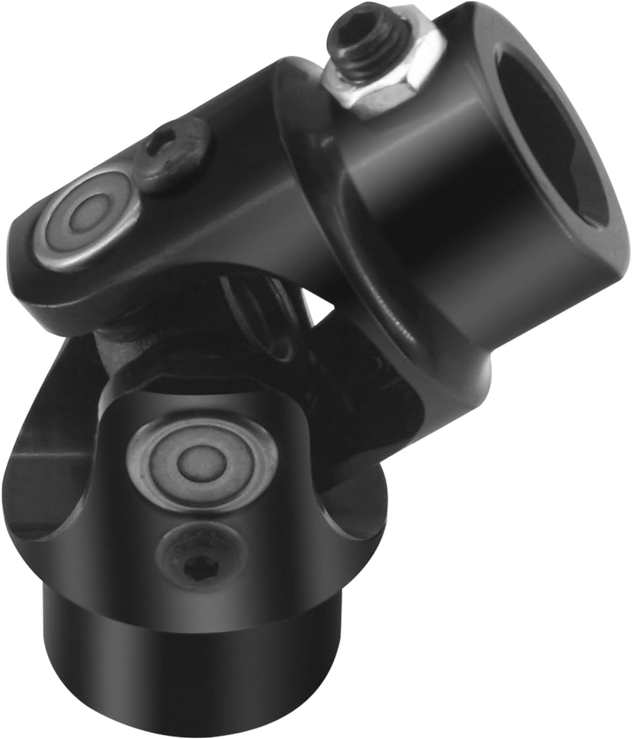 9/16"-26 Spline X 3/4" DD Steering Universal Joint Black Spline U Joint Shaft