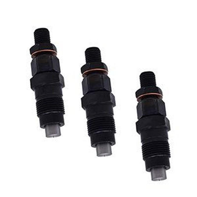 3Pcs Fuel Injector 4177276 for Kubota Engine D1105 D1105-E4B Jacobsen Fairway Mower SLF1880 LF510 Cushman Truckster Haulster Sprayte