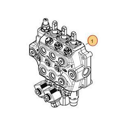 Control Valve 7338804 7278799 for Bobcat S16 S18