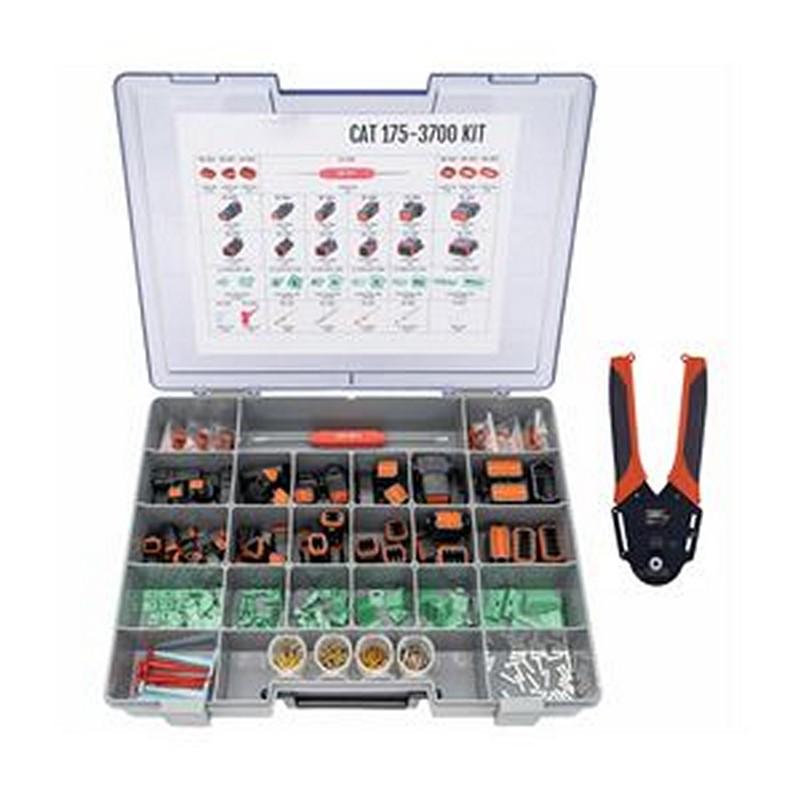 Electrical Connector Kit 175-3700 With CP-463 Crimp Tool for  Caterpillar CAT Engine C3.3B 3508B Loader 246D 279D