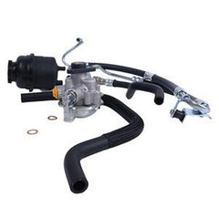 Power Steering Pump & Hoses & Reservoir With Cap 32-41-6-851-217 for BMW 325i 330i 325Ci 330Ci 2001-2006