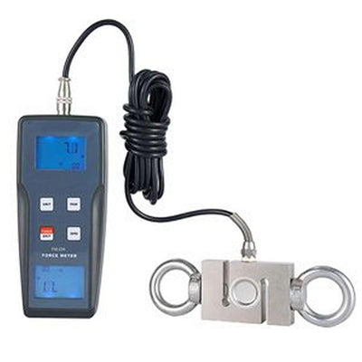 FM-204-500K 4900N 500kgf 1100Lbf Digital Force Gauge Push Pull Gauge Dynamometer Peak Track Mode 0.5% Accuracy