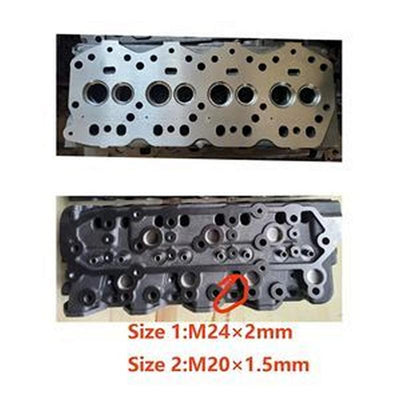 Bare Cylinder Head for Mitsubishi Engine S4E