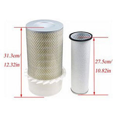 Air Filter Set 6681474 6681475 for Bobcat 963 963G A300 S220 S250 S300 S330 T250 T300 T320 Kubota V3300 V3800