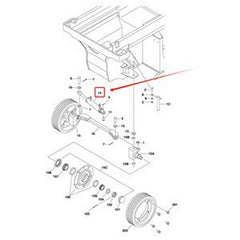 Steer Cylinder 1001132702 for JLG Scissor Lift R6 6RS 1932RS