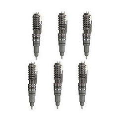 6 PCS Fuel Injector SE501957 for John Deere Engine 6081 6105 6125 Tractor 9120 9220 9320 9420 9520 9620 9300T 9400T 9420T 9520T 9620T