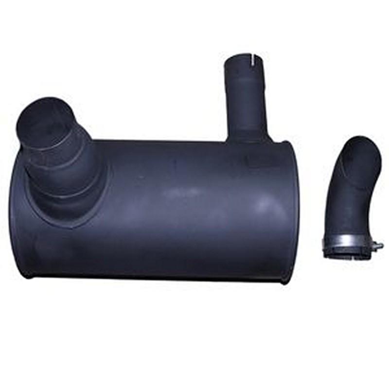Muffler 6754-11-5310 for Komatsu Engine 6D107 Excavator PC200LC-8 PC210-8K PC210LC-8K PC210NLC-8K PC230NHD-8K PC240LC-8K PC240NLC-8K PW180-7 PW180-7E0