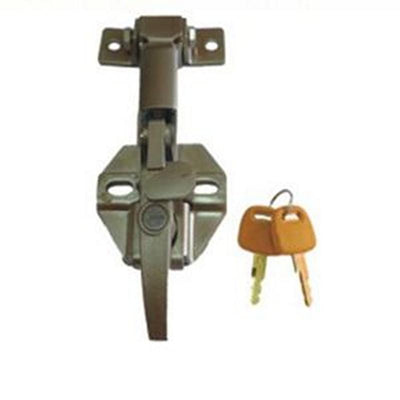 Engine Cover Lock With 2 Keys for Sany SY255 SY195 SY215 SY135 SY115 SY245 SY235 SY60 SY75