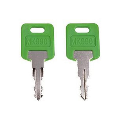 2 PCS RV Green Master Key MK9901 6601 for Global Link Bauer Motorhome