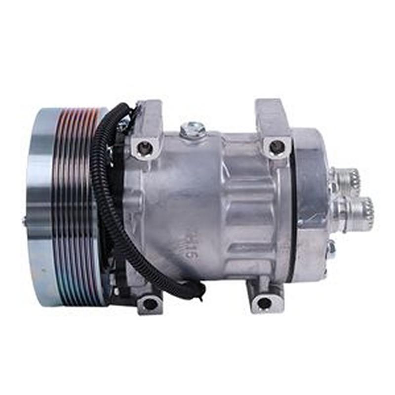 SD7H15 A/C Compressor 86993463 for CASE 1021F 1121F 6130 635 7010 7120 7130 7230 8010 8120 8230 9010 9120 9230 4430