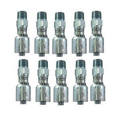 10 Pcs Hydraulic Hose Fitting With 1/2" Male Pipe Swivel 11343-8-8 for Parker